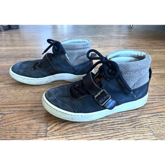 Alexander McQueen x Puma Gray High Top Sneakers Trainers Shoes  Women's Size 8 - Picture 9 of 11